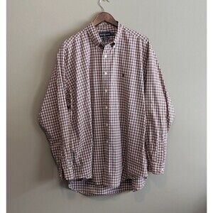 Ralph Lauren Size XL Vintage Oversized Shirt Mens Button Down 90s Lightweight